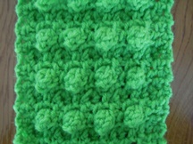 how to crochet the popcorn stitch